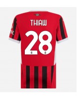 AC Milan Malick Thiaw #28 Hjemmedrakt Dame 2024-25 Korte ermer